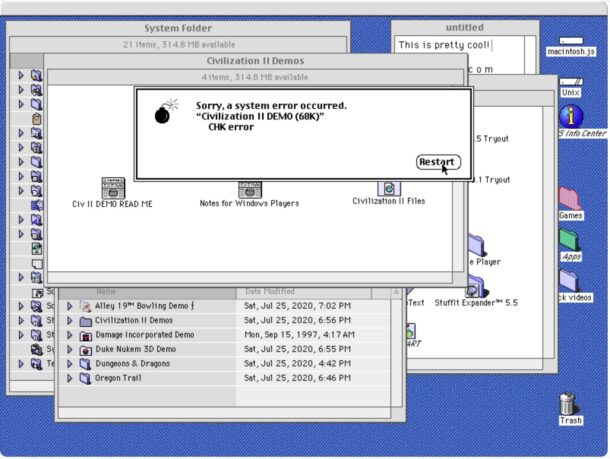 mac system 1 emulator
